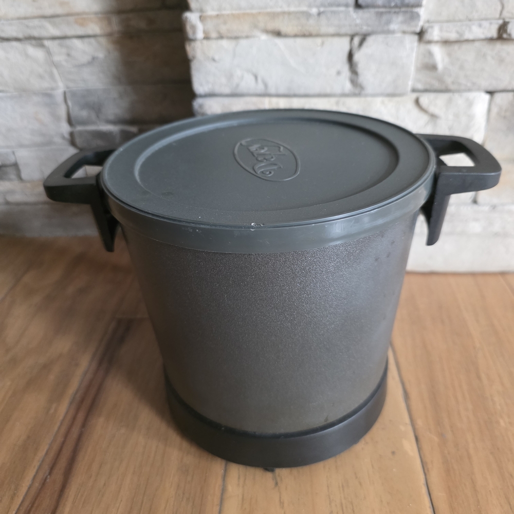 Gray Cooking Pot with Handles
